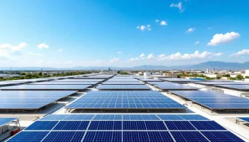Paneles solares industriales