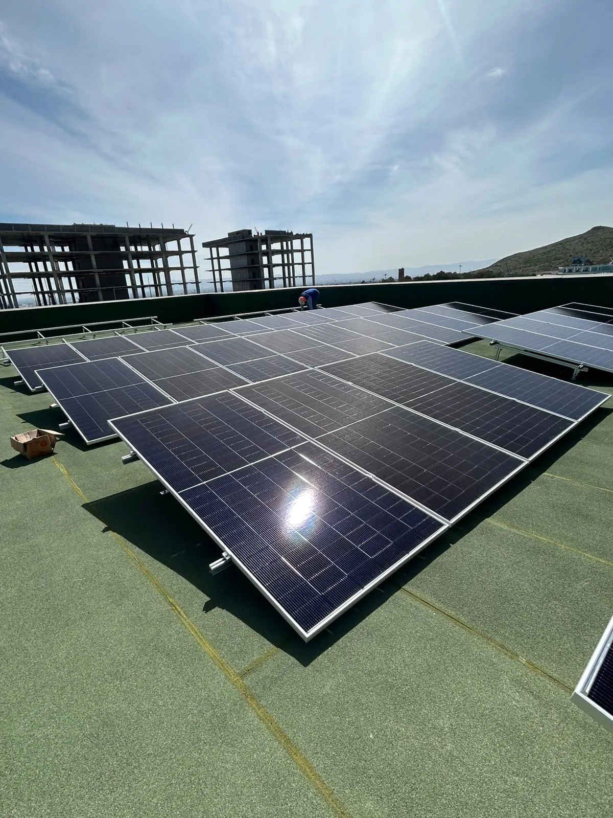 Proyecto THE PARK — instalación fotovoltaica de Sinergic